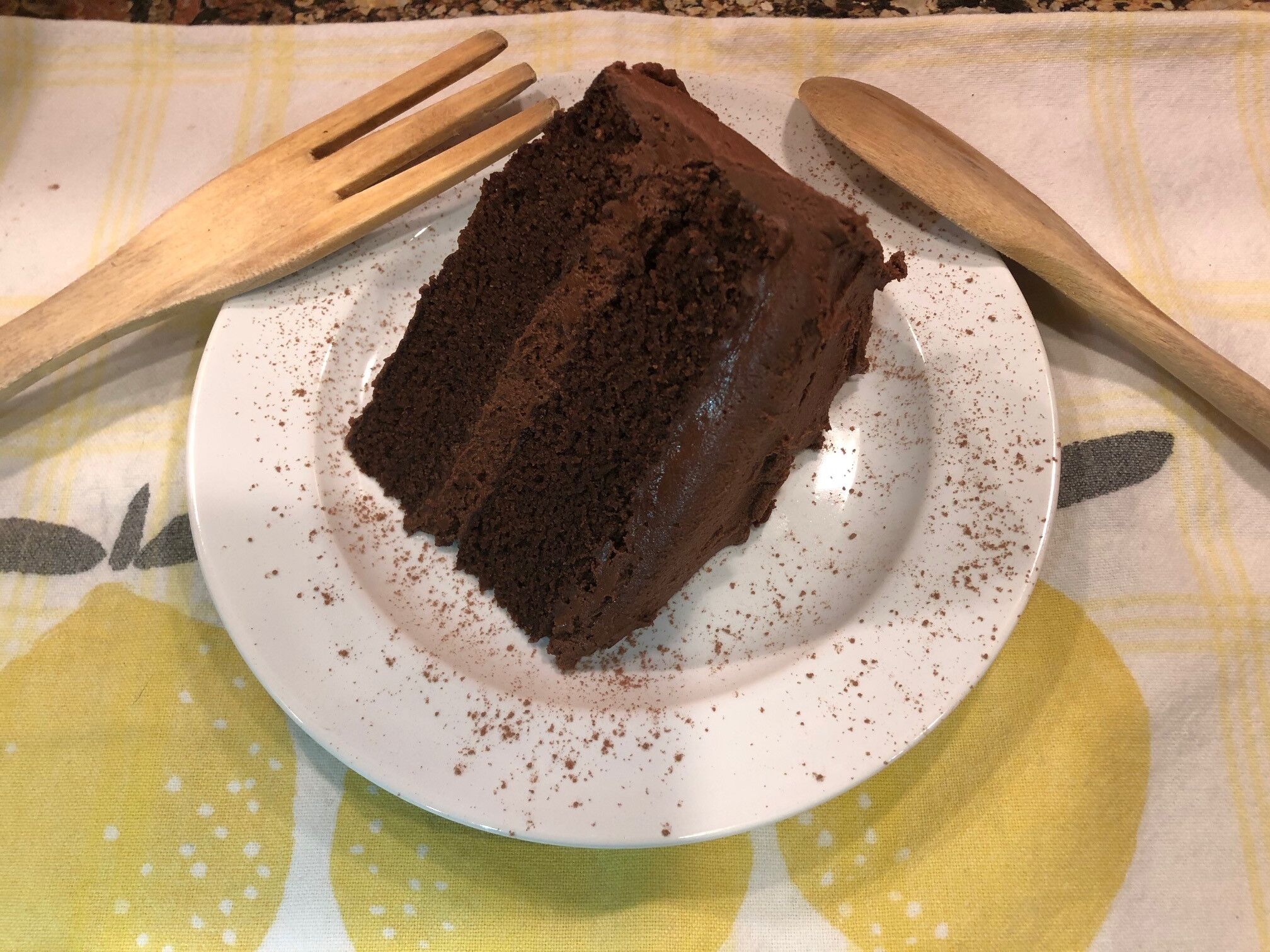 Continuing Education Chocolate Cake