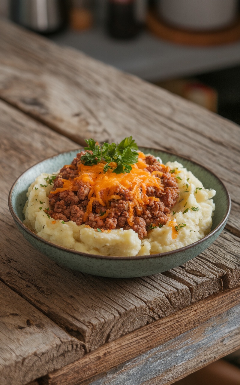 Reintroduction-Ready Grass-Fed Beef & Cauliflower Mash