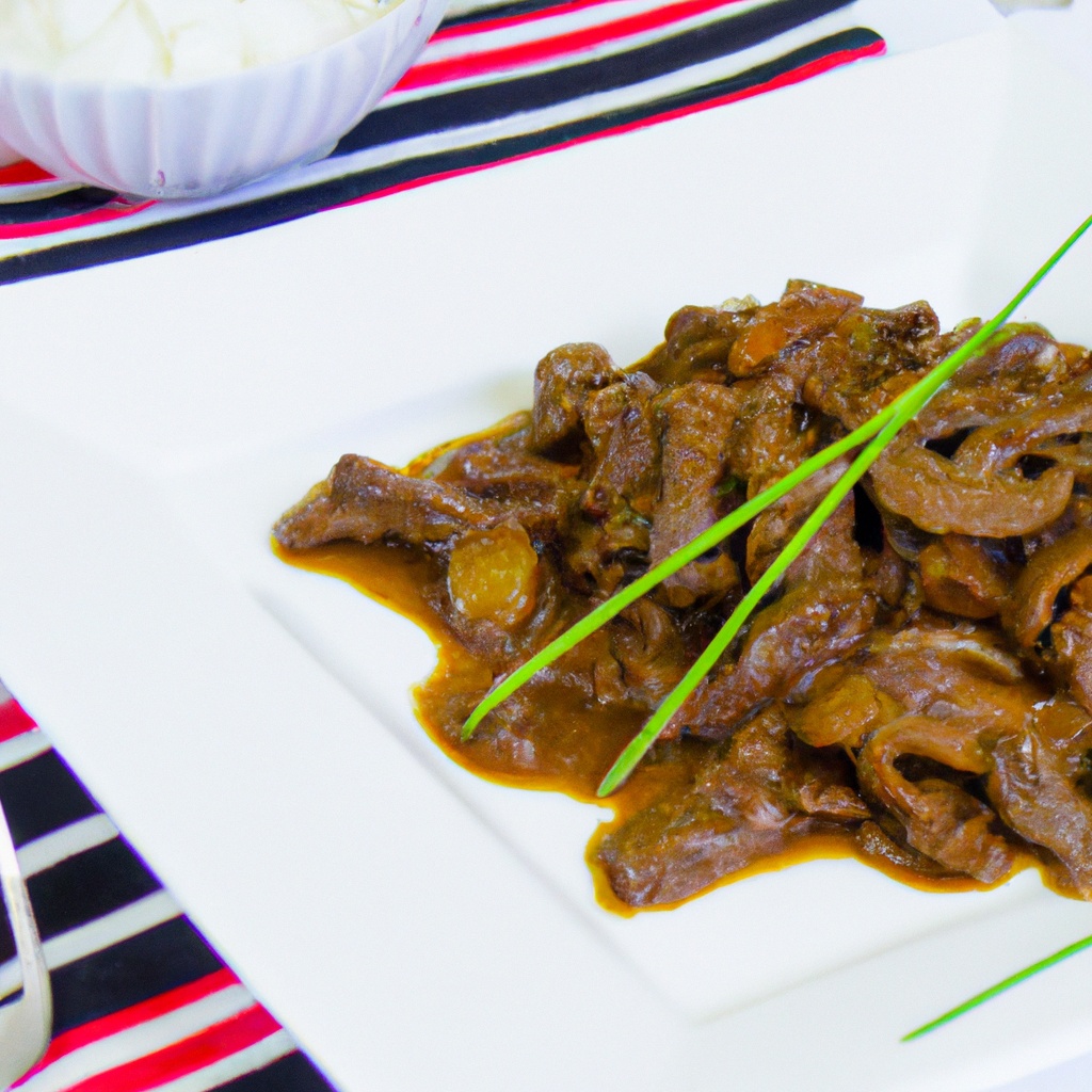 James' Authentic Jersey-Style Spiced Beef Stir-Fry