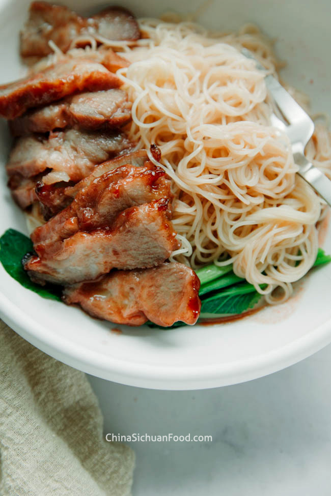 Authentic Hand-Pulled Pork Noodles with Char Siu
