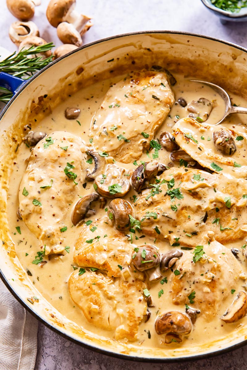 Adaptogenic Chicken & Mushroom Bowl