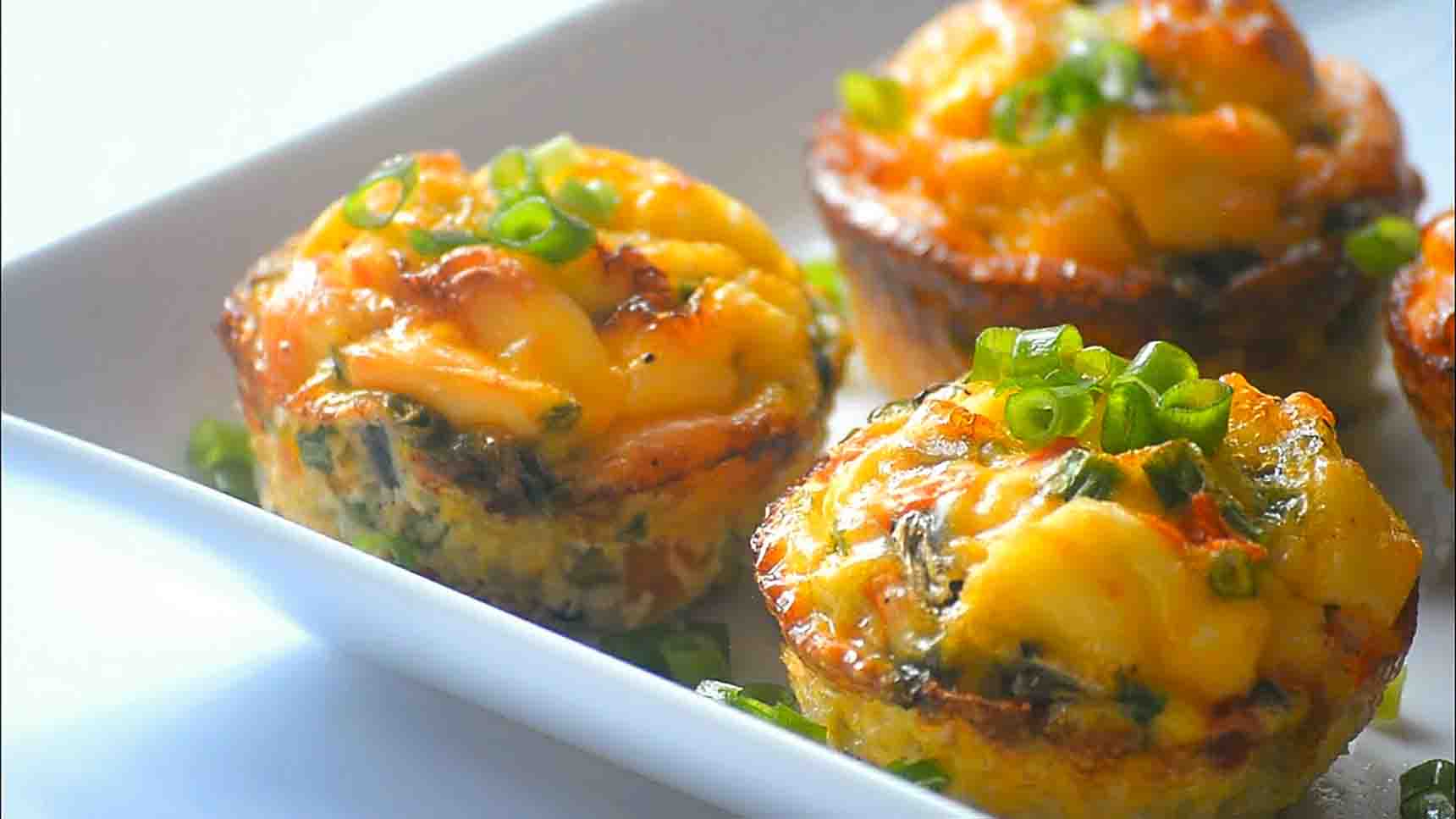 Savory Cheesy Egg Muffins