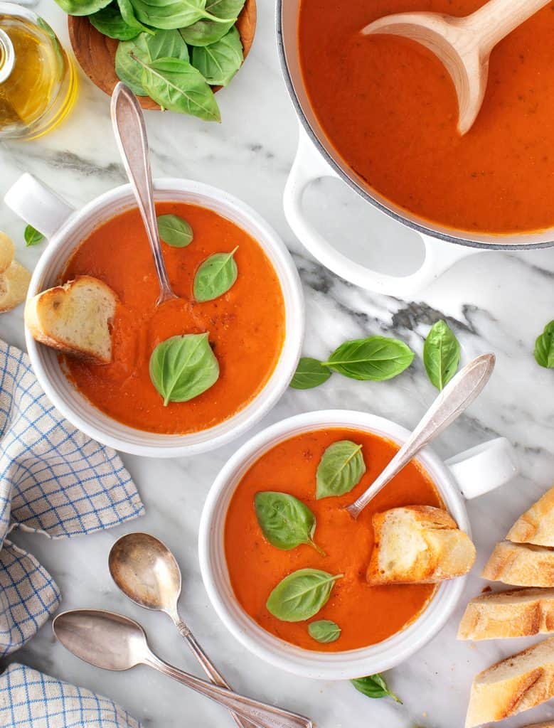 Authentic Martin's Vintage Tomato Basil Soup
