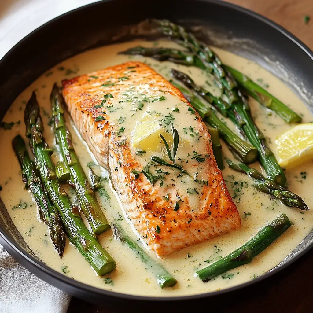 Herb-Roasted Spring Salmon with Asparagus