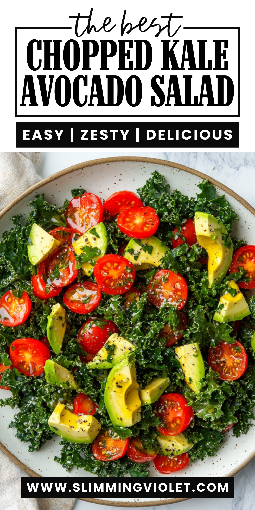 Skin-Clarity Kale-Avocado Power Salad