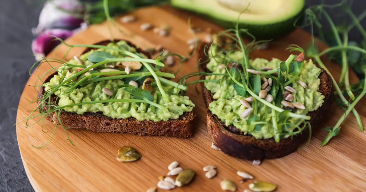Shareable Avocado Toast with Microgreens