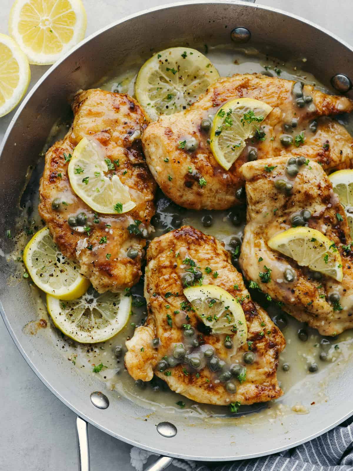 Sicilian Chicken Piccata