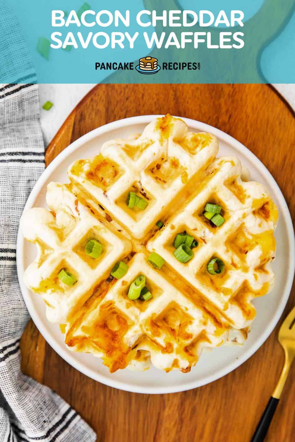 Savory Cheddar & Bacon Chaffles