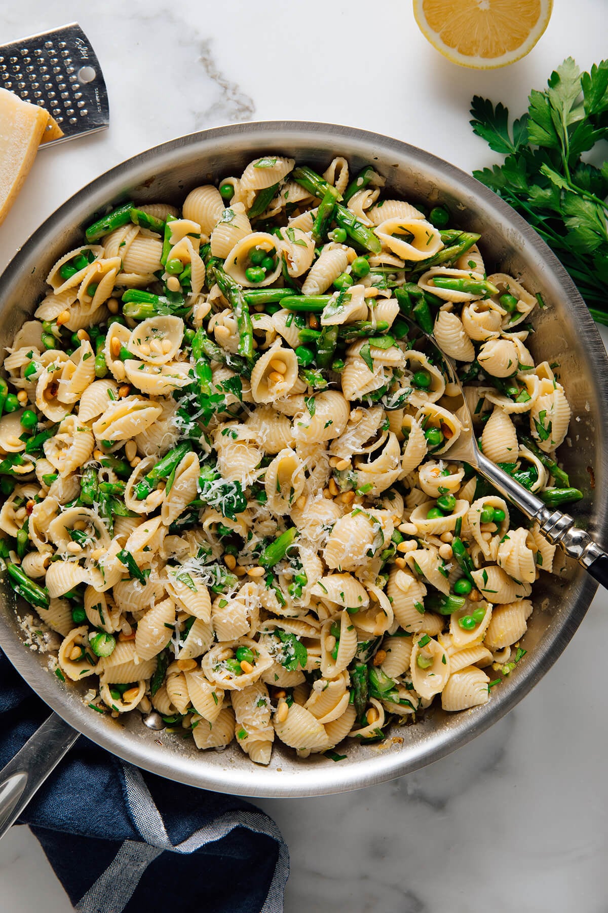 Lemon-Peppercorn Spring Pasta
