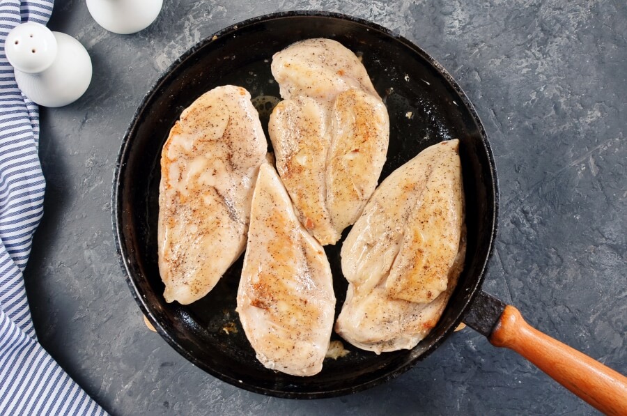 Herb-Crusted Chicken with Lemon Dill Sauce