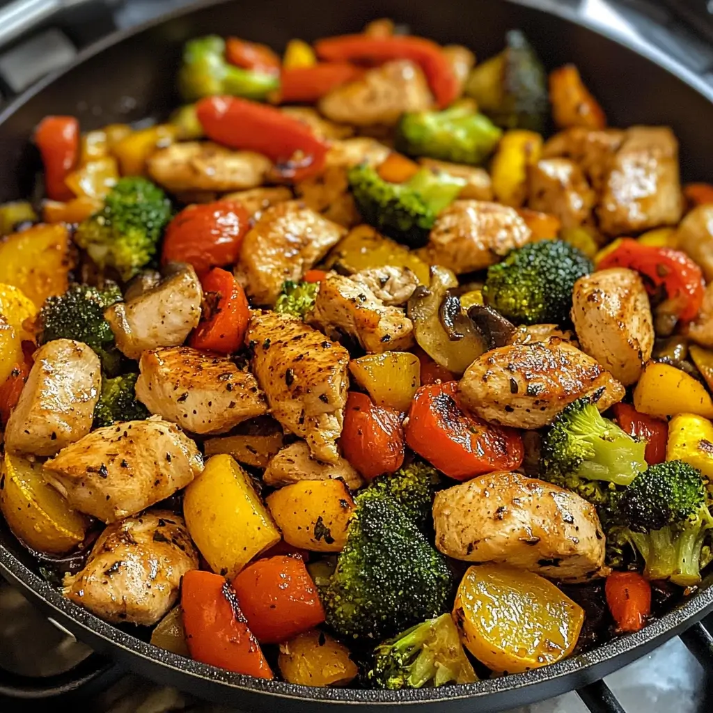 Resetting Chicken & Vegetable Skillet