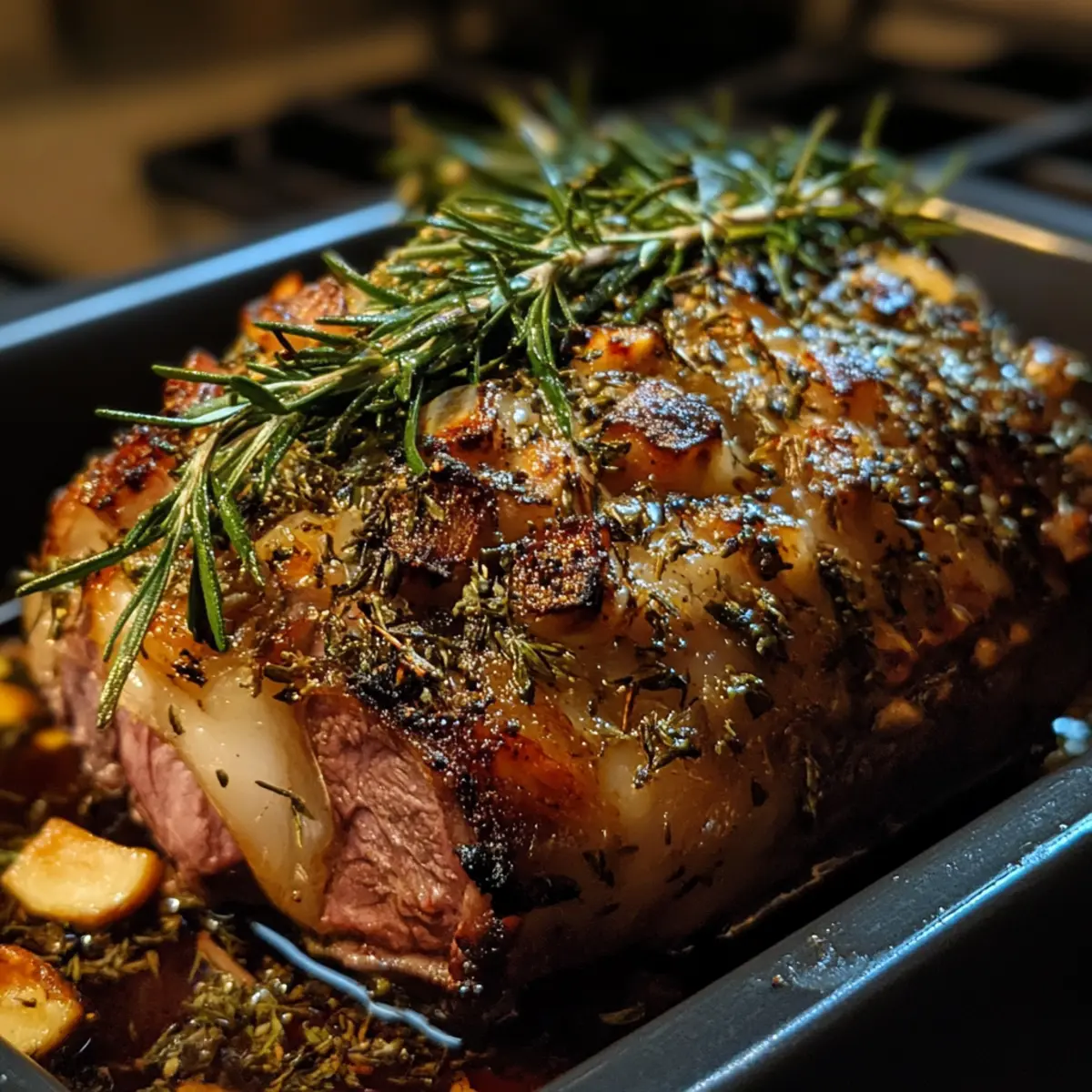 Vintage Herb-Preserved Lamb Shoulder with Heritage Potatoes