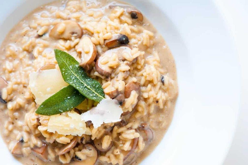 Serious Arborio Risotto with Wild Mushrooms