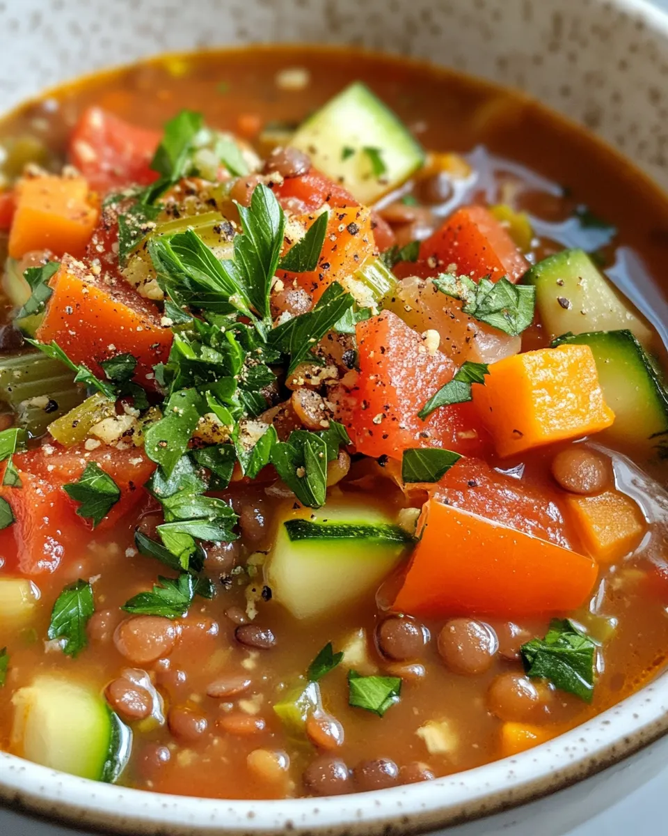 One-Pot Red Lentil and Root Vegetable Stew