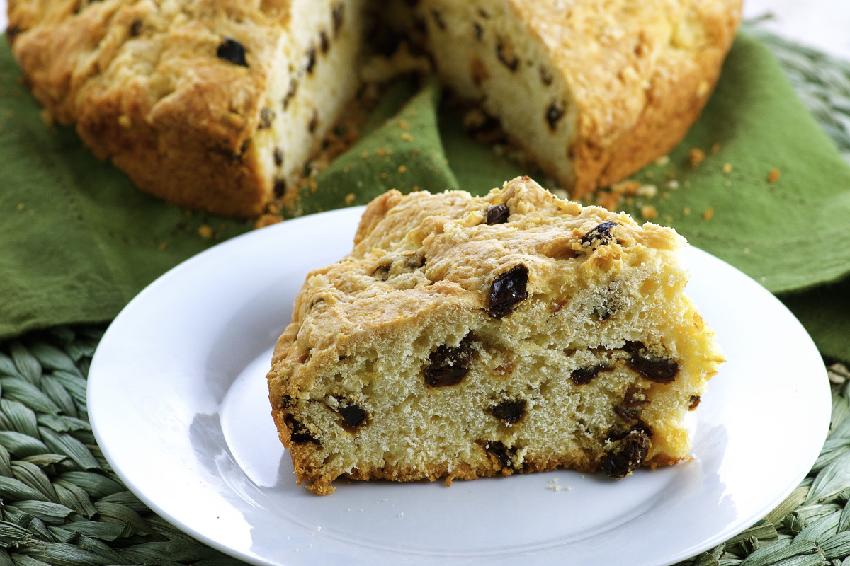 Baked Irish Soda Bread with Rosemary and Caraway