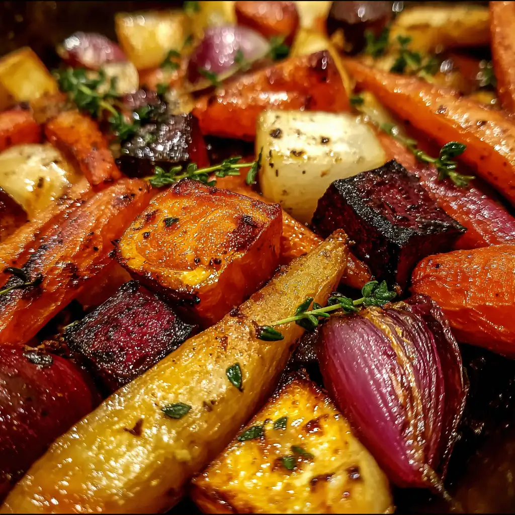 Walloon Herb-Roasted Root Vegetable Medley