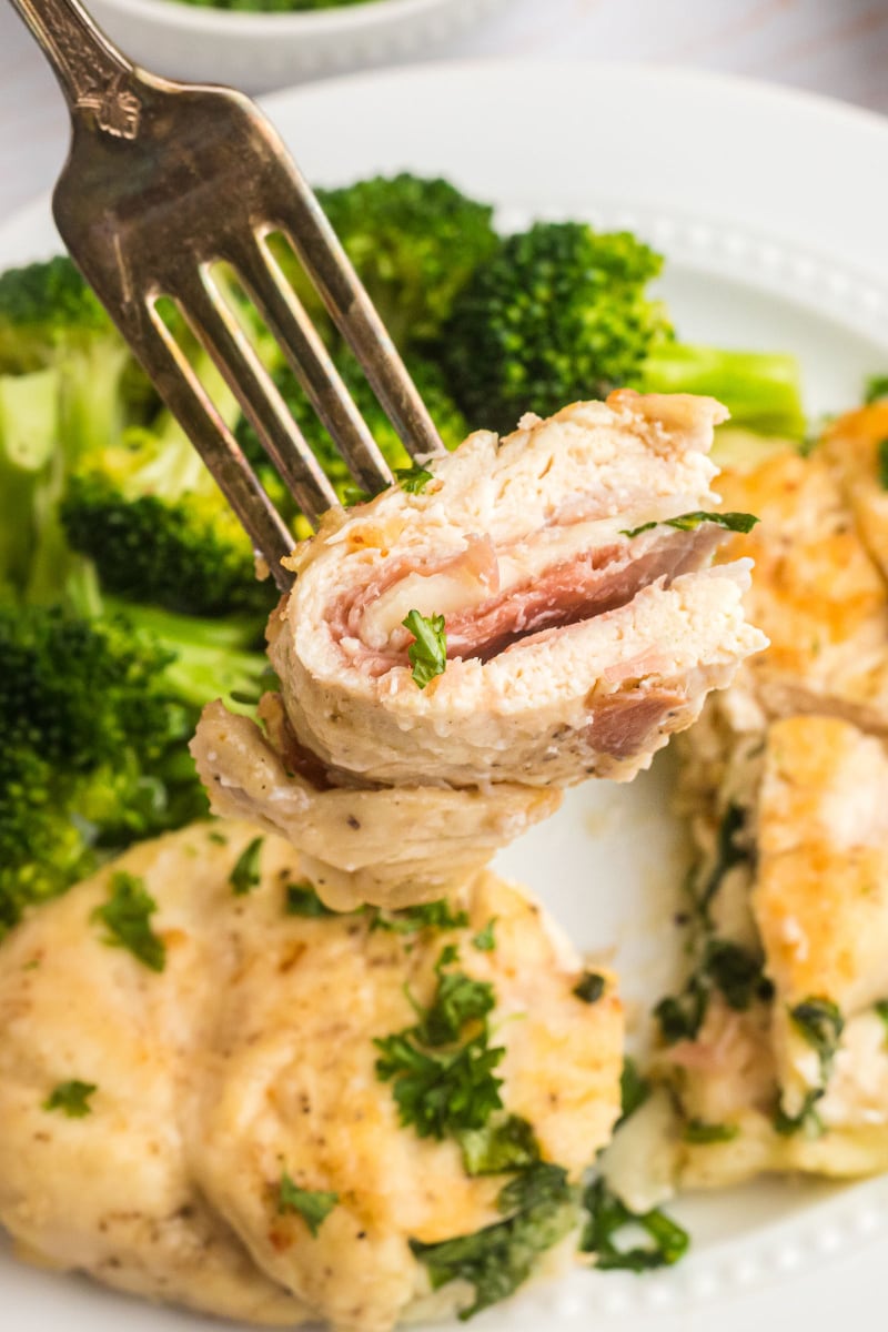 Endive and Gruyère Stuffed Chicken Breasts