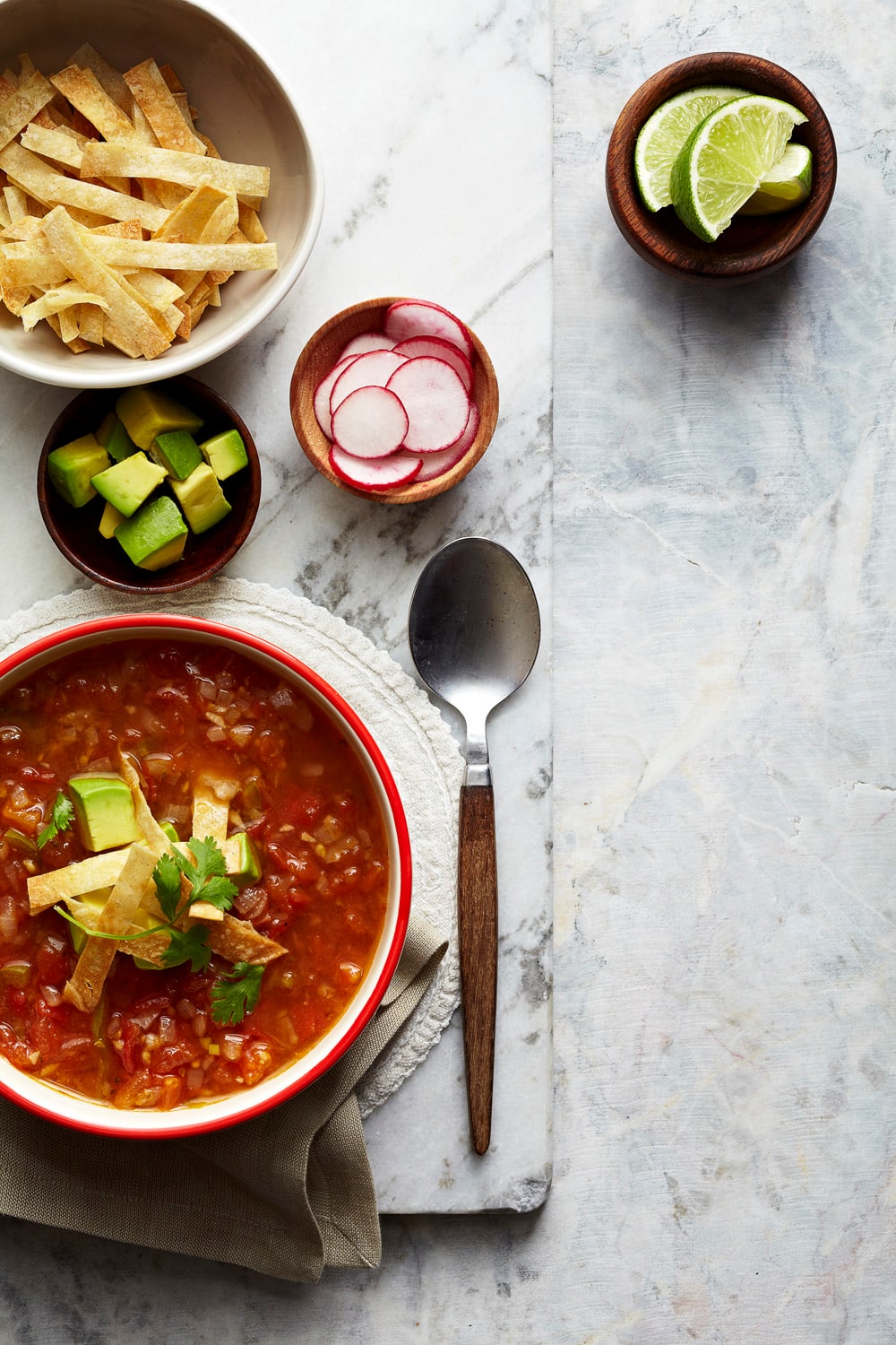 Tortilla Soup with French Béarnaise
