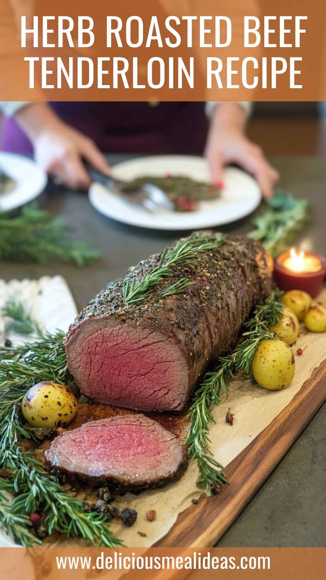 Sheet Pan Herb-Roasted Beef Tenderloin with Asparagus