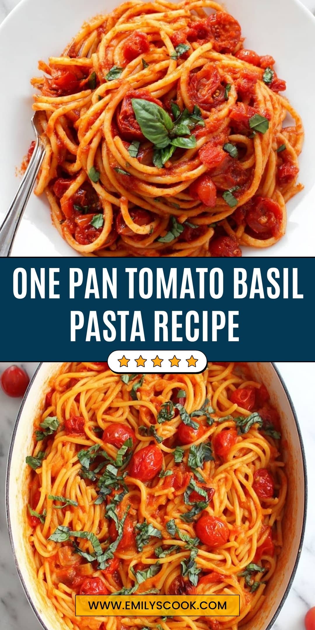 Sheet Pan Tomato Basil Pasta