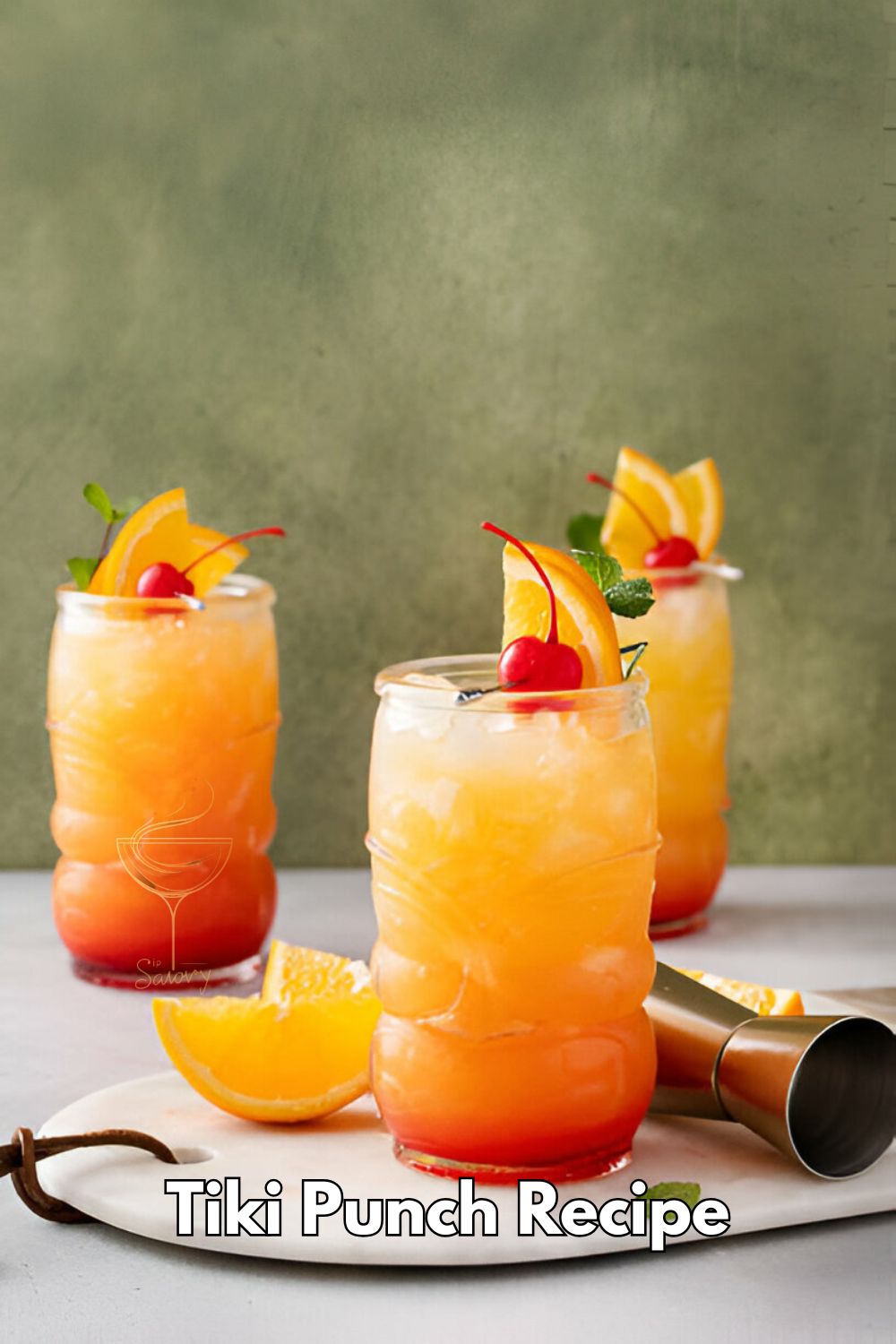 Mango-Passionfruit Tiki Punch