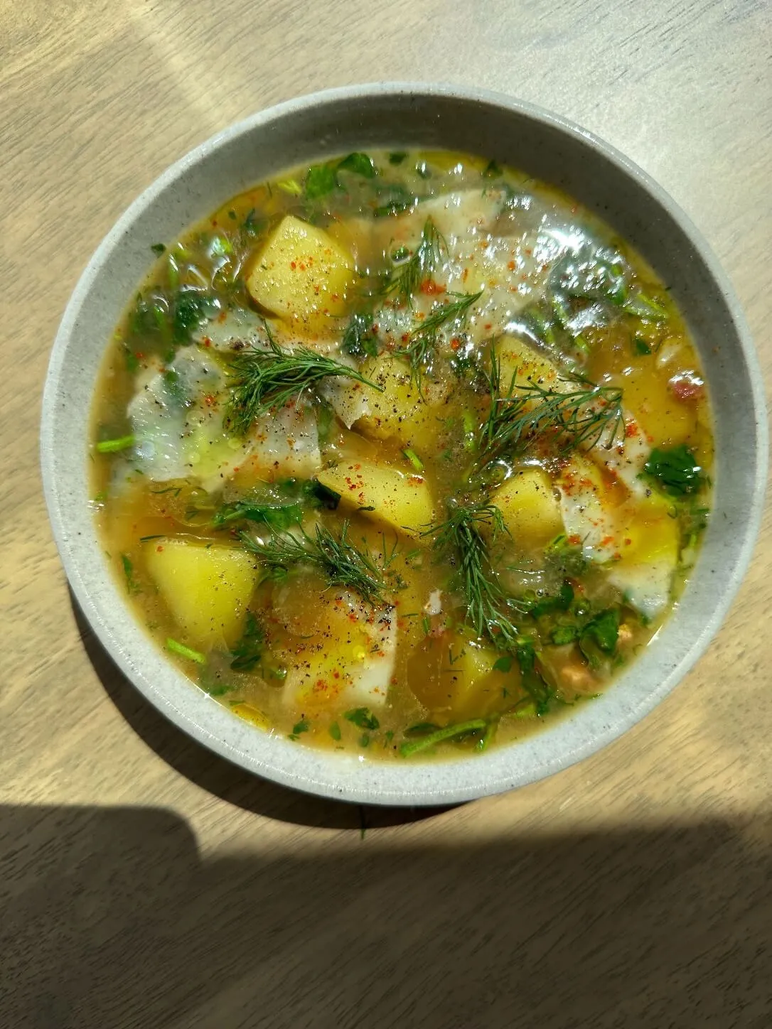 Potato and Watercress Soup