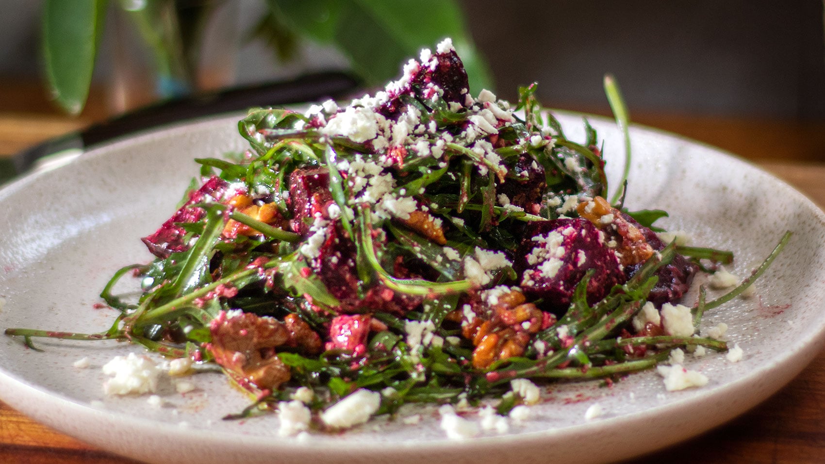 Roasted Beetroot and Watercress Salad