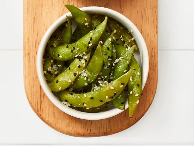 Black Sesame and Edamame Stir-Fry