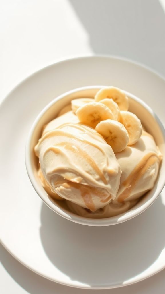 Frozen Banana and Almond Butter Blend