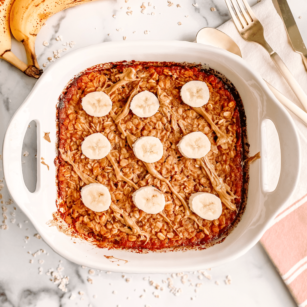 No-Bake Peanut Butter Banana Oats