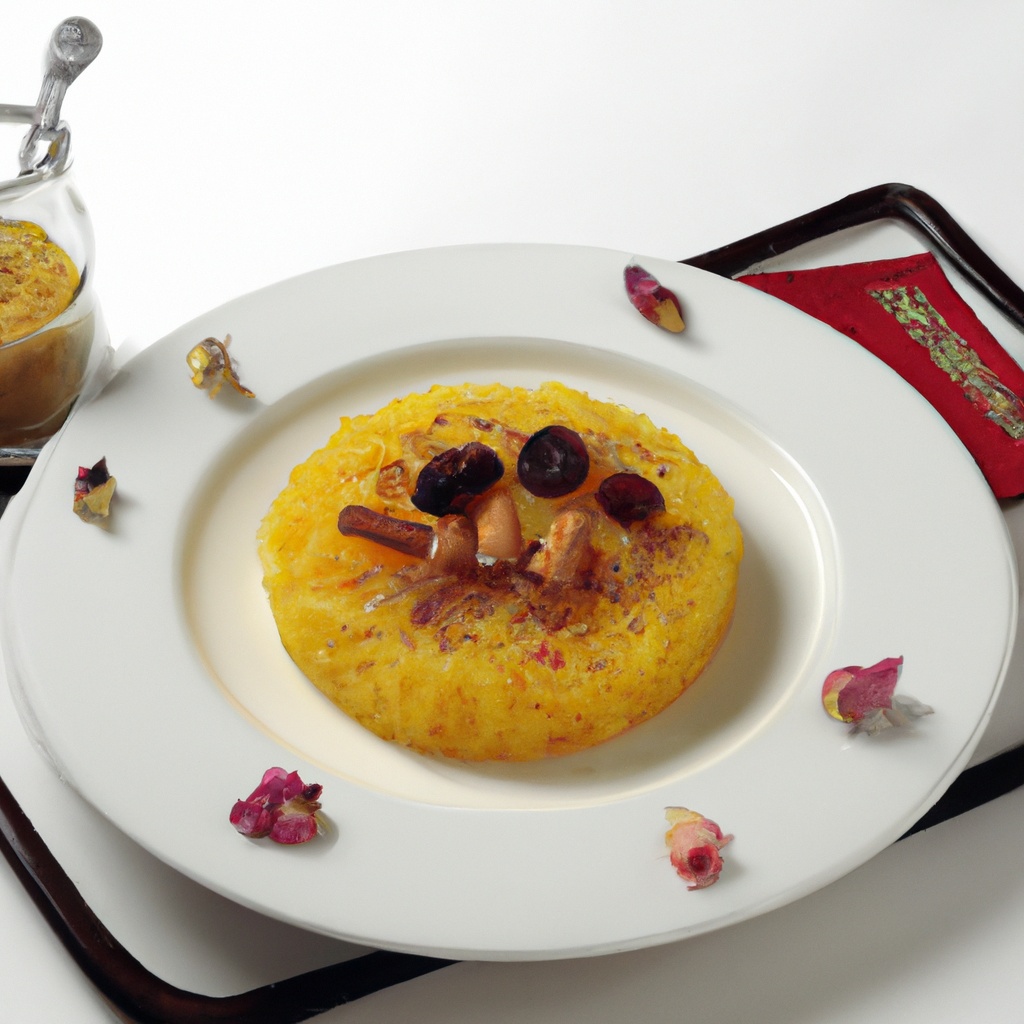 Cardamom-Scented Rice Pudding with Saffron