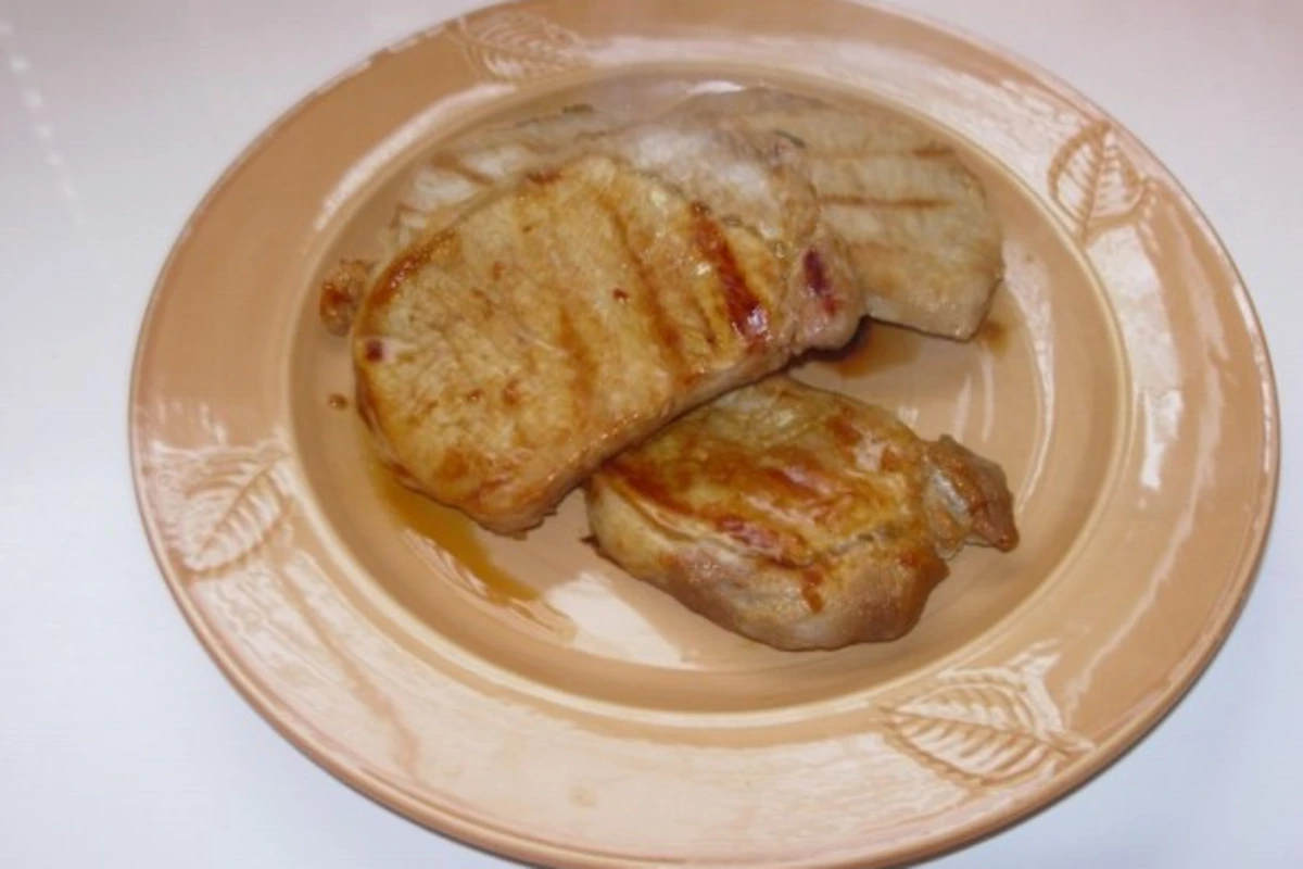Honey-Soy Glazed Pork Chops with Roasted Sweet Potatoes