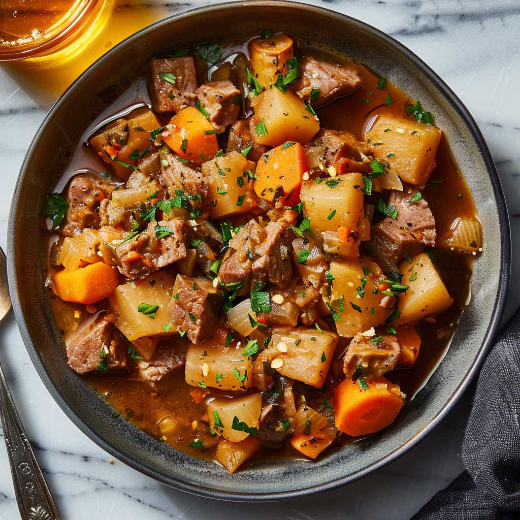 Falkland Lamb & Root Vegetable Stew