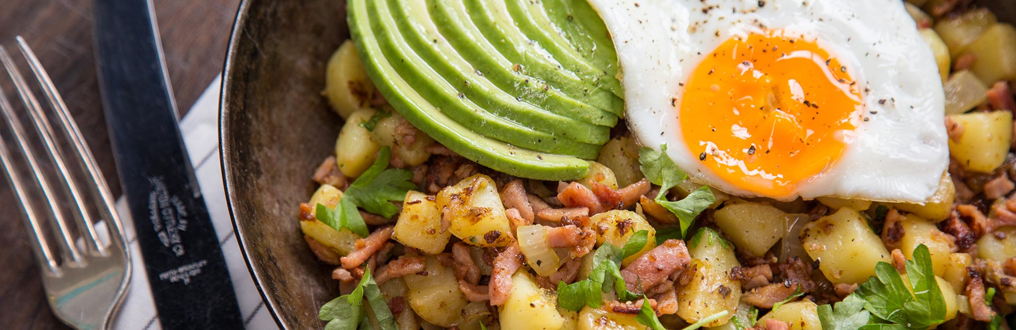 North Dakota-Style Potato and Bacon Hash