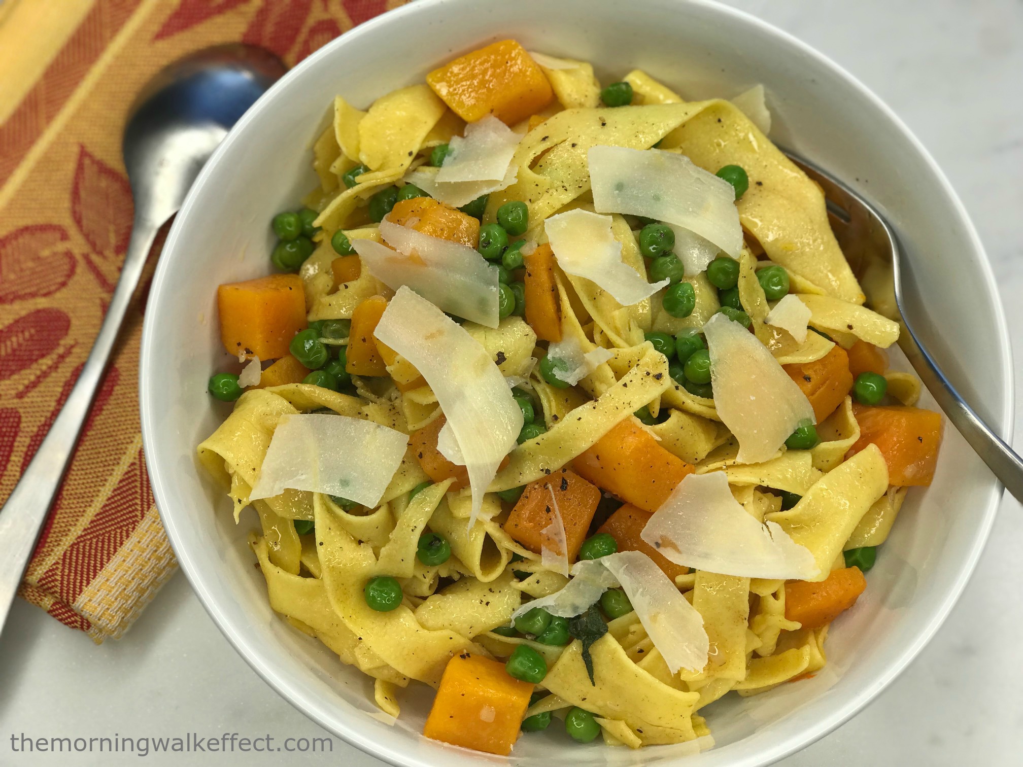 Squash and Sage Pappardelle with Brown Butter