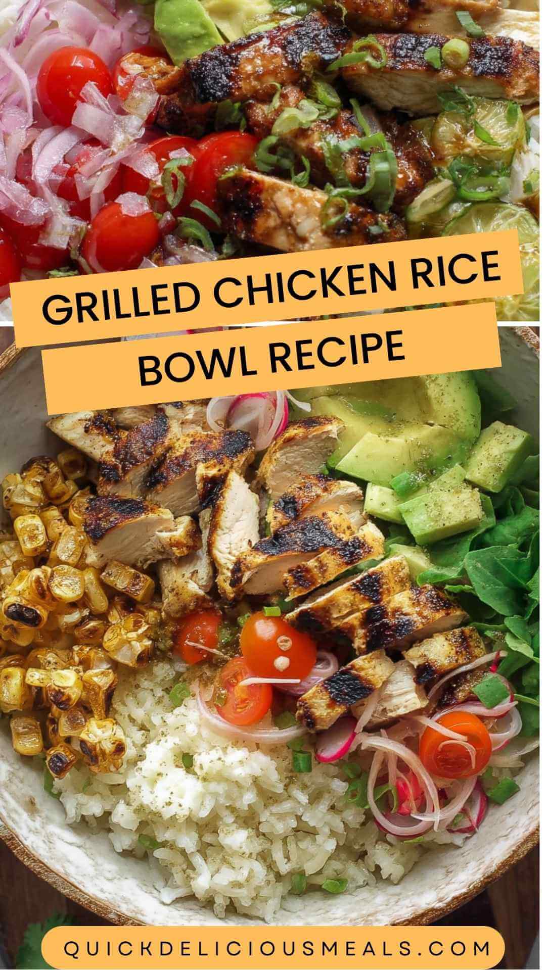 One-Pan Chicken and Rice Bowl