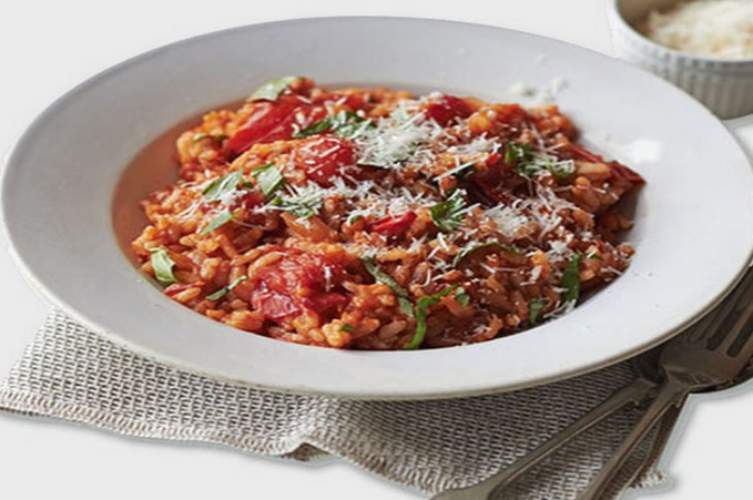 Ultimate Creamy Tomato Risotto