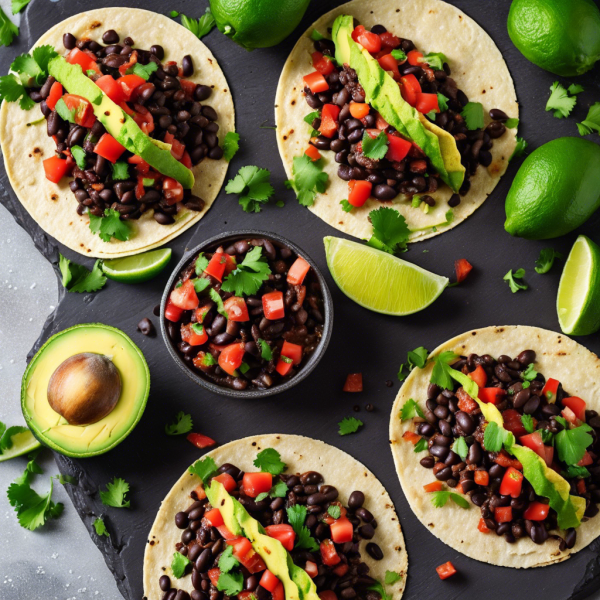 Smith's Spicy Black Bean Tacos