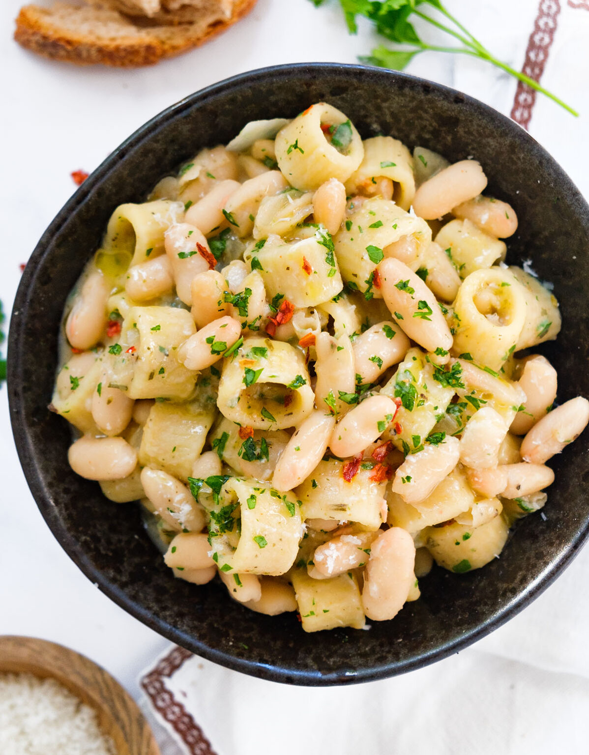Lemon-Dill Pasta with Cannellini Beans