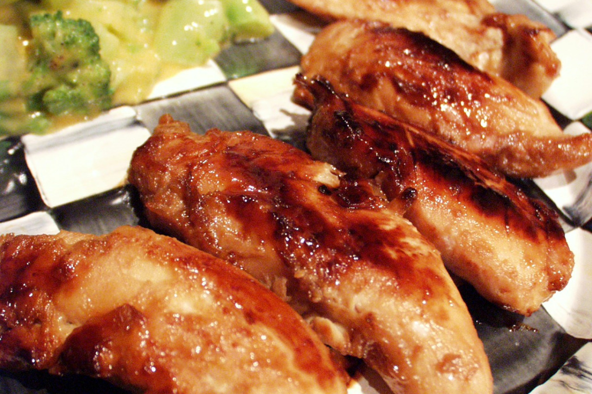 Pineapple-Coconut Glazed Chicken with Lime Herb Marinade
