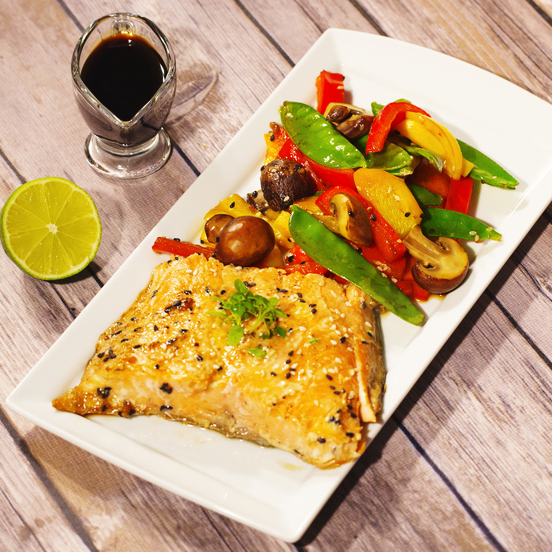 Lee's Sesame Glazed Salmon