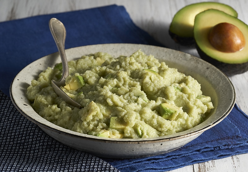 Creamy Avocado-Cauliflower Mash