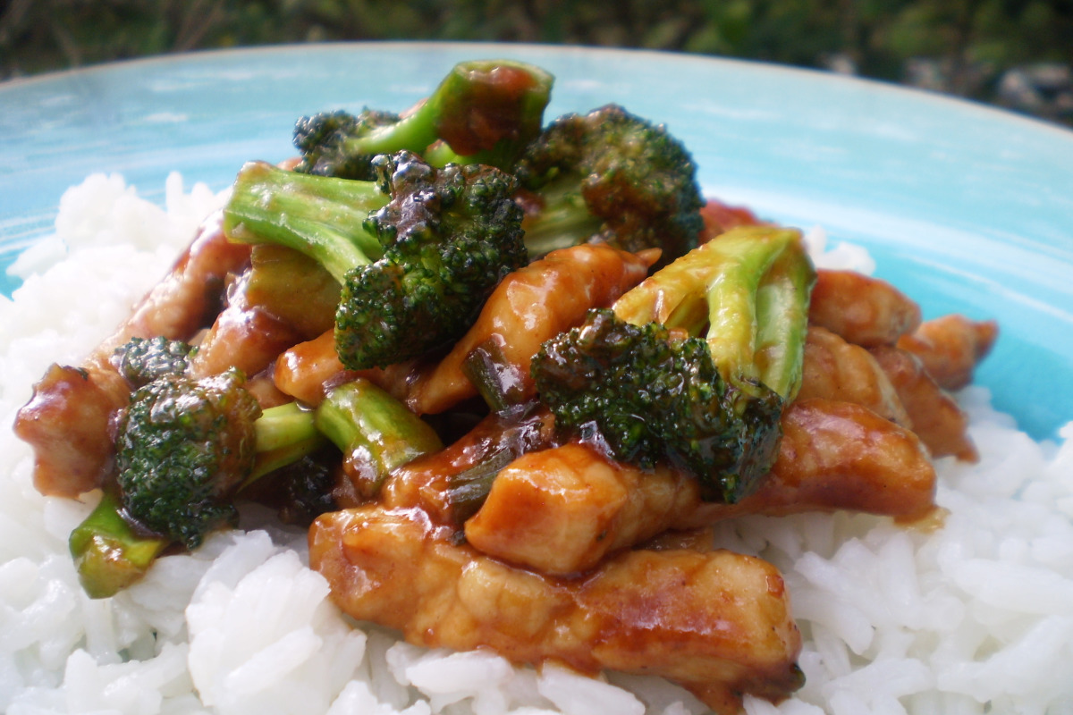 Hoisin-Glazed Pork Stir-Fry with Broccoli and Rice