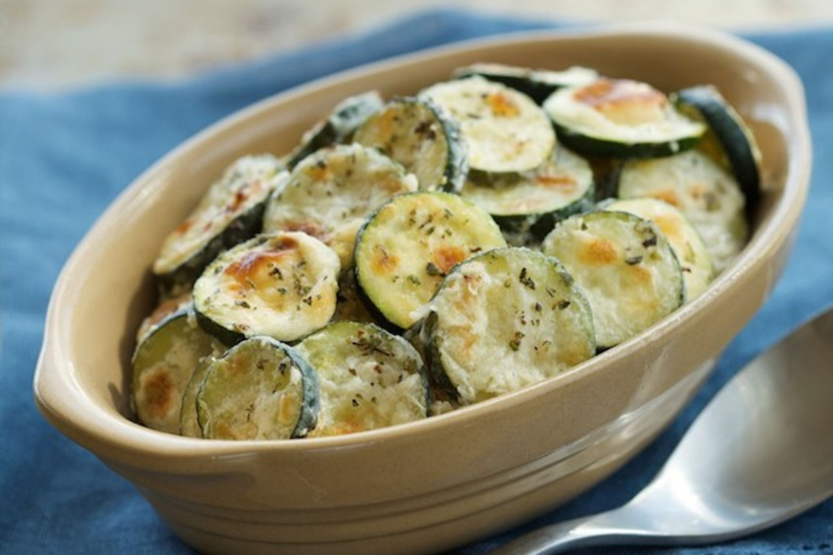 Herb-Infused Baked Zucchini Coins