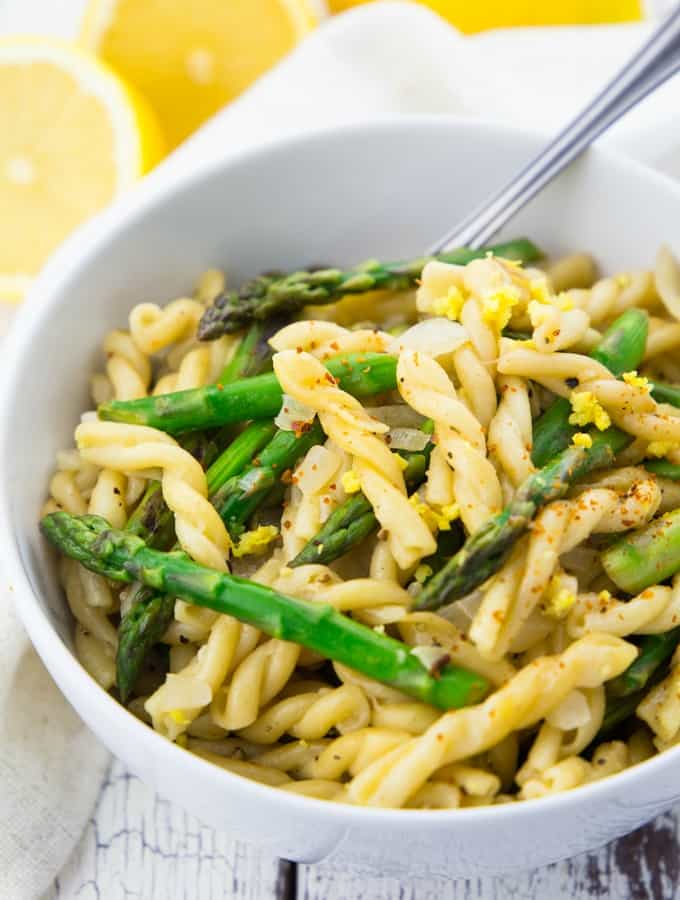 Altitude Pasta with Lemon and Asparagus