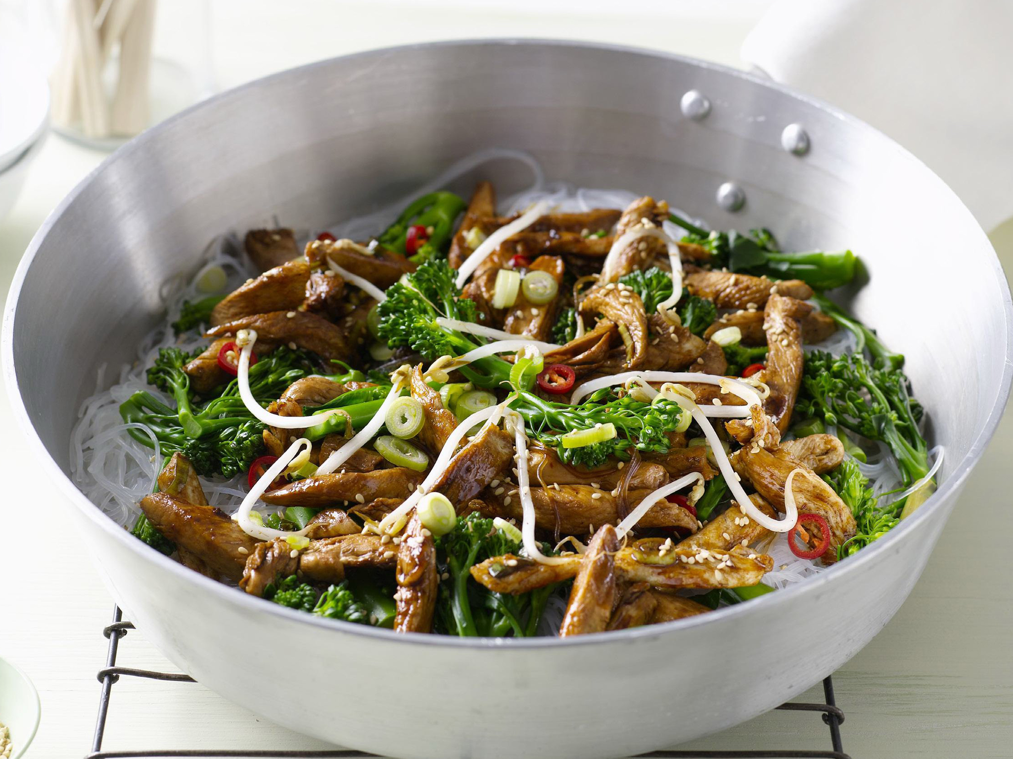 Zoo Garden Stir-Fry with Sesame Sauce