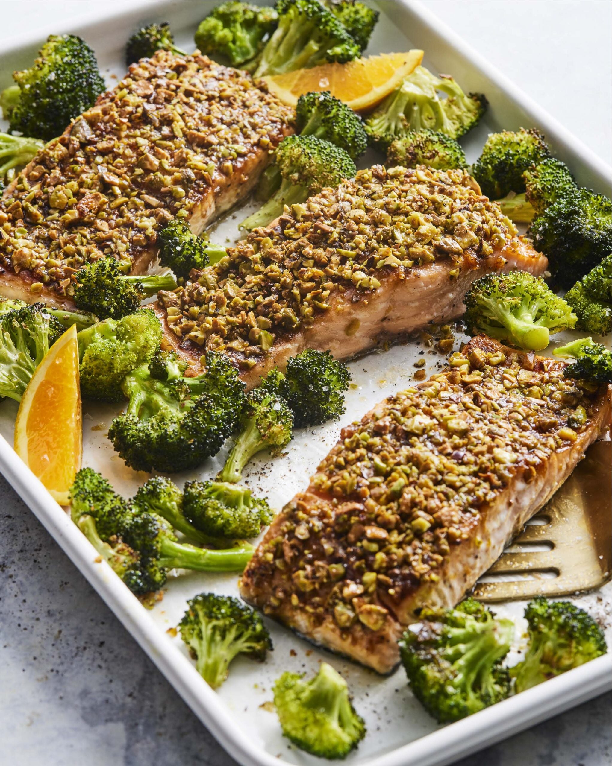 Sheet Pan Salmon with Herbs