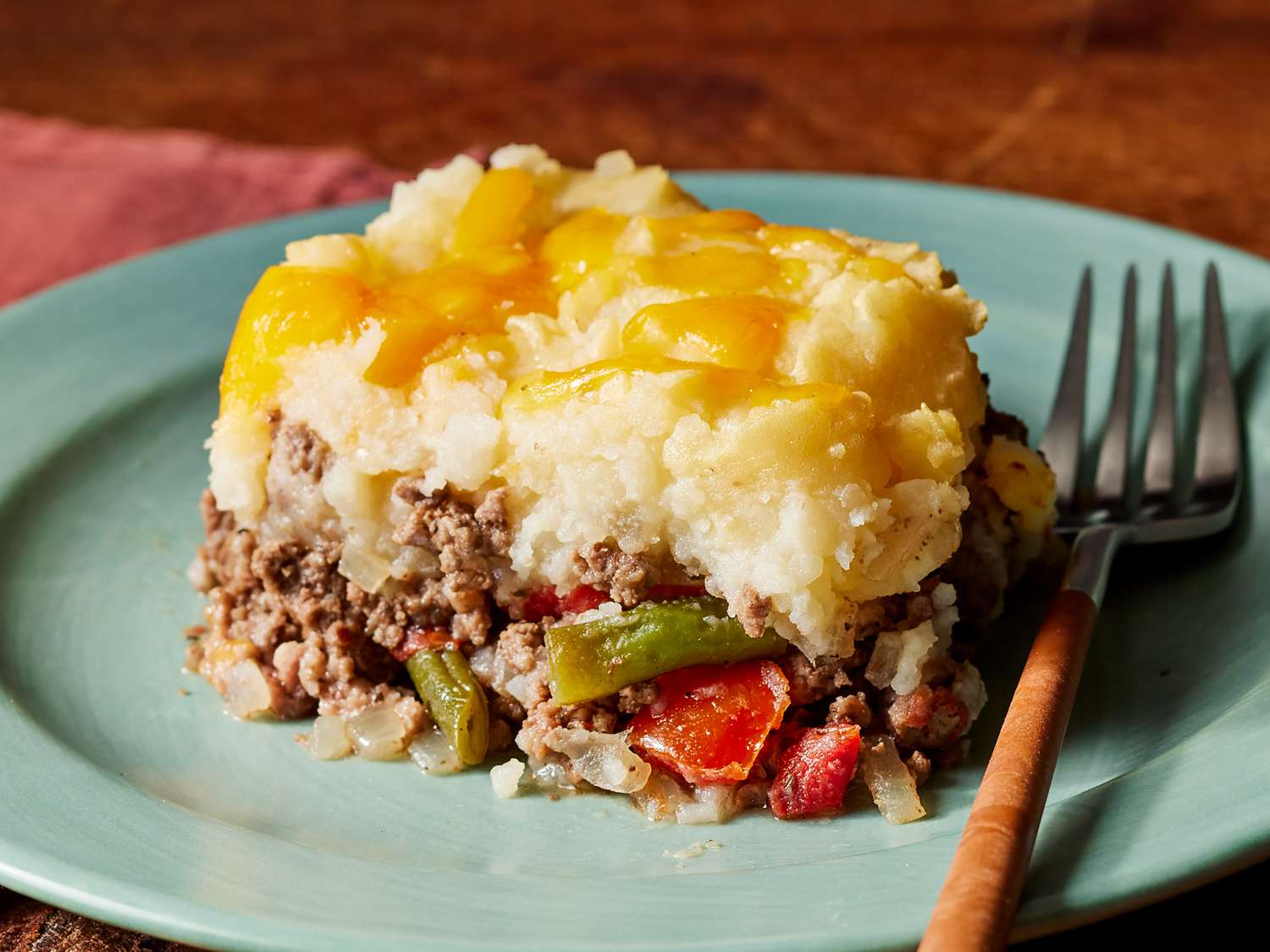 Cajun Ground Beef Shepherd's Pie