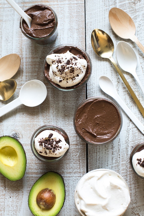 Dark Cocoa Avocado Mousse