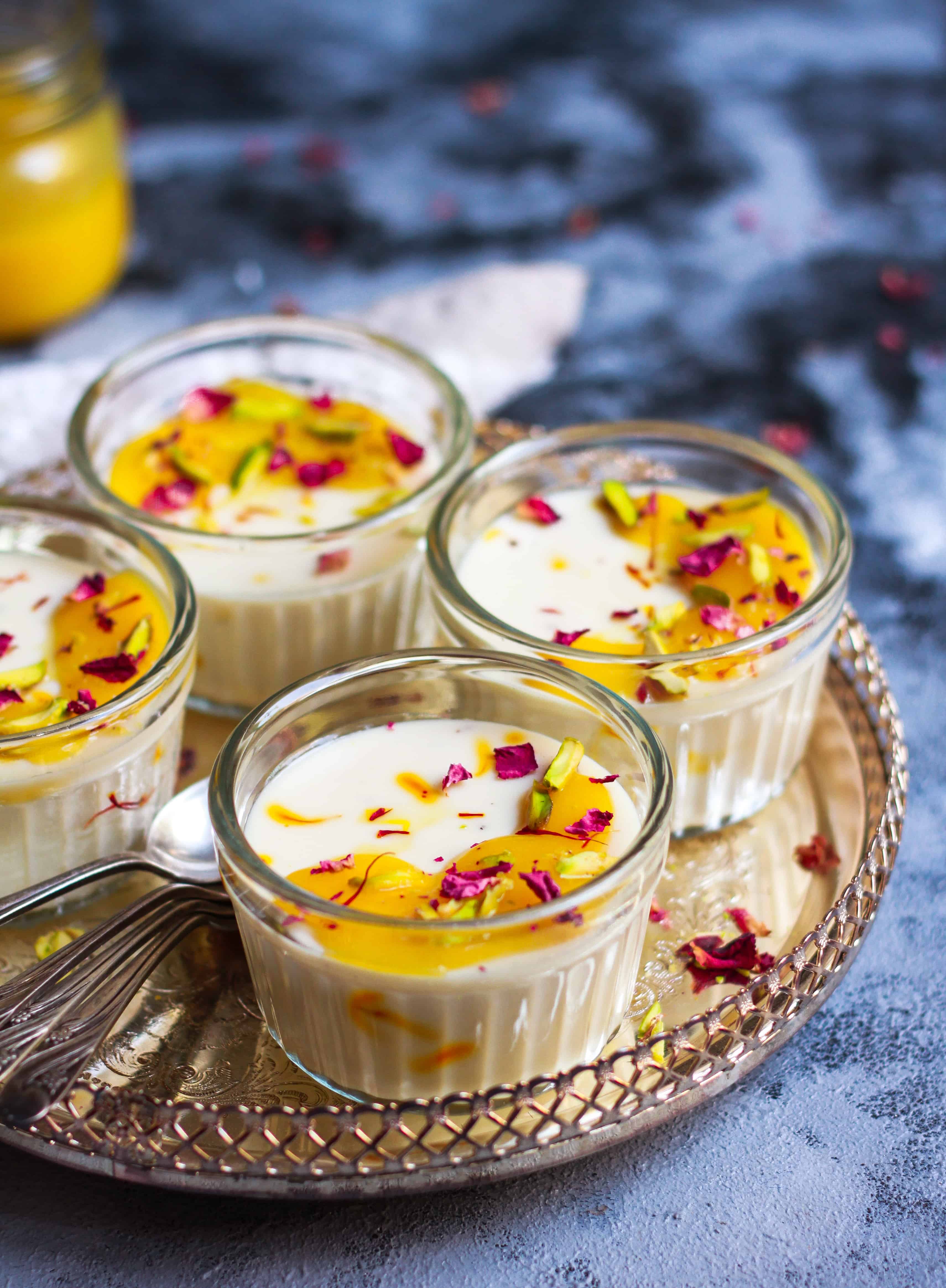 Cardamom-Sweetened Yogurt Dessert